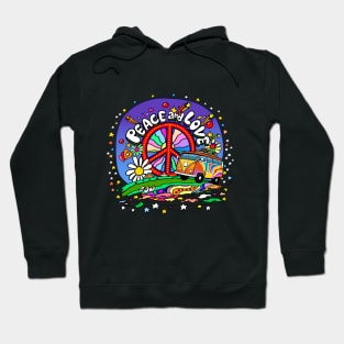 Peace and Love Hoodie